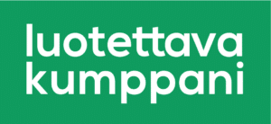 Luotettava kumppani logo